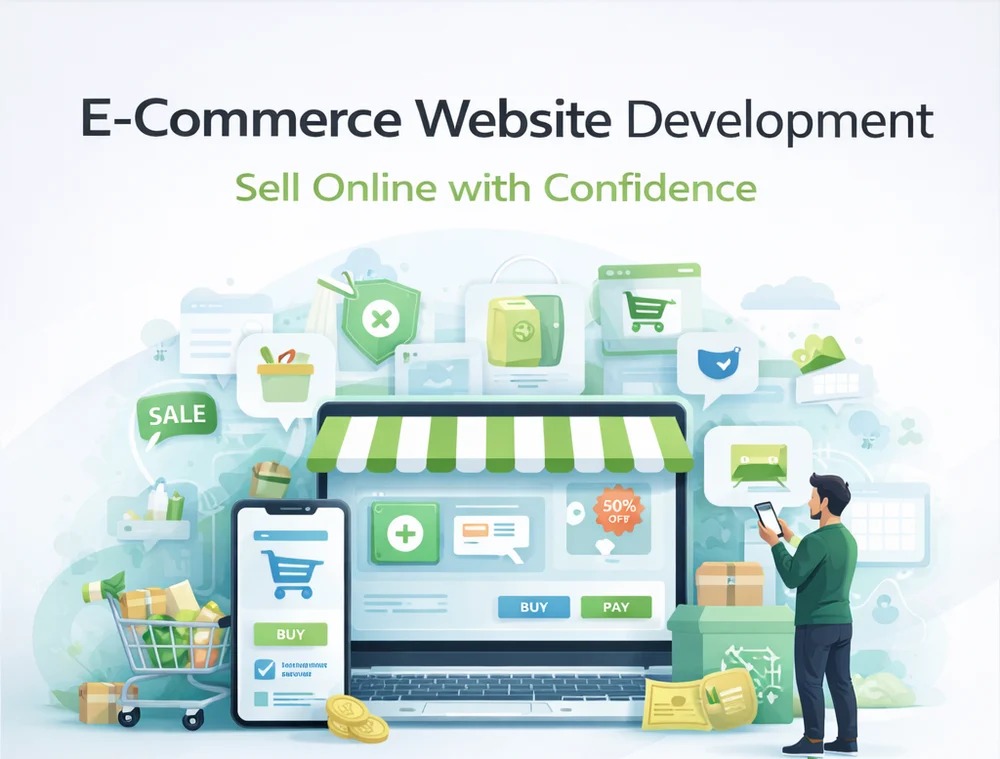 Custom responsive ecommerce website design and development, SEO-friendly custom ecommerce website development, Custom B2B ecommerce website development, Custom B2C ecommerce website design services, Scalable custom ecommerce web solutions, Secure custom ecommerce platform development, Custom ecommerce website for startups, Headless custom ecommerce development services, Custom multi-vendor ecommerce website development